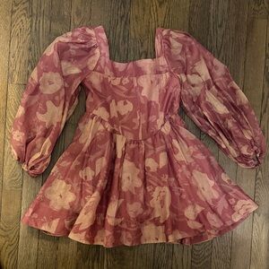 Bardot Junior Blush Floral girls dress size 7